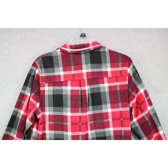 Simply Vera VeraWang Two-Piece Pajama Set-Size Medium-Plaid Fleece-Ultra Soft - Picture 10 of 16